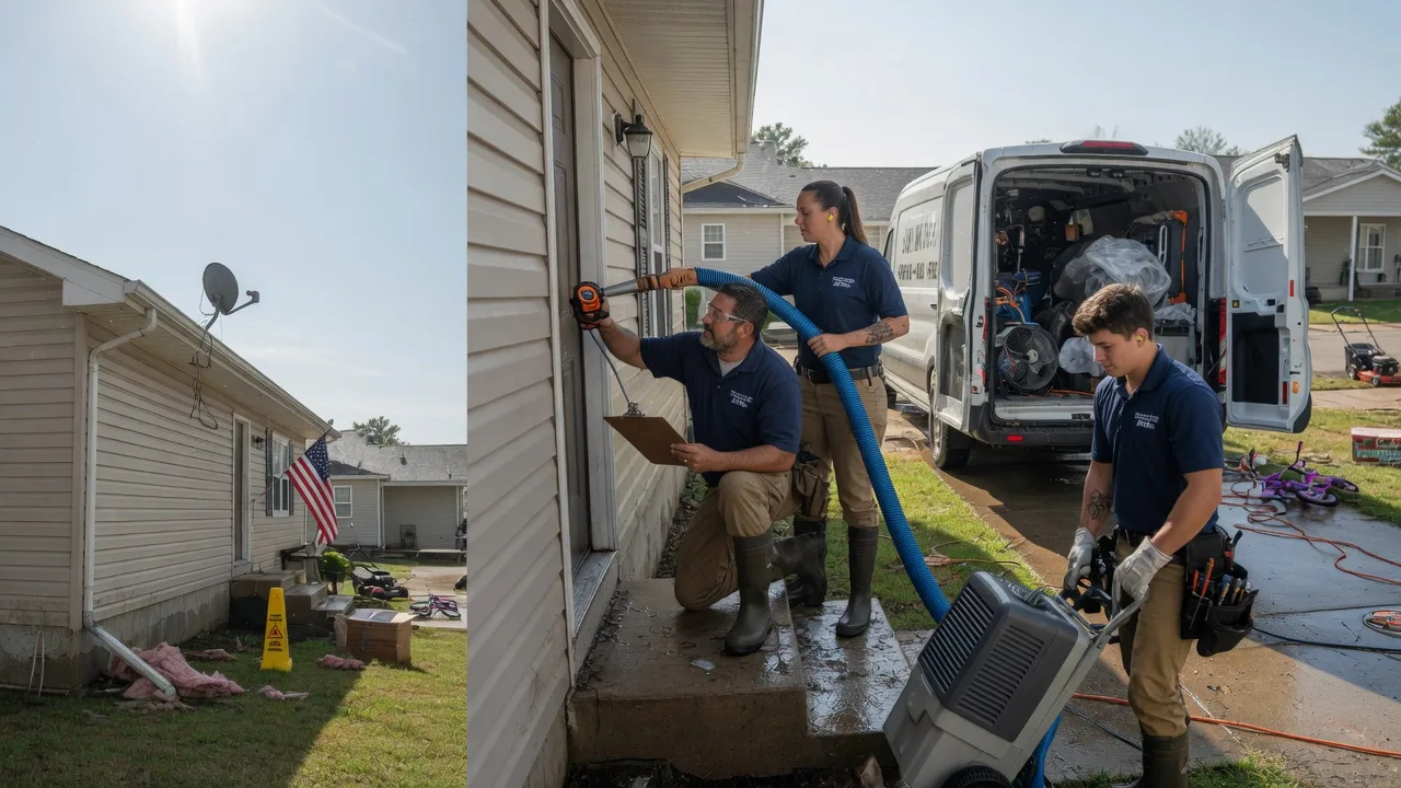 Ceiling Water Damage Restoration in Vanderwagen, NM near me